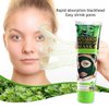 AICHUN BEAUTY Peel-Off Facial Mask Deep Cleansing Oil & Dirt Pores Face Skin Recover Vitamin A & E 120ml/4.05fl.oz (SPEARMINT SHEA PEEL-OFF MASK)