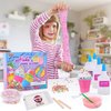 Fun and Engaging Slime Kit for Girls 8-12 - Create Fluffy Ice Cream Slime - Complete DIY Slime Making Kit with Decorations and Mixing Tools - Hours of Creative Play