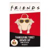 MAD BEAUTY Friends TV Show Turkey Shower Cap, Warner Bros., Throwback to 90s Thanksgiving Episode, Cap for Delightful, Nostalgic Shower Time, Keeps Hair Dry in Bath or Shower