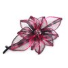 Jayongnee clip Flower Twist Hair Clip for Women, French Twist Hair Barrettes, Metal Flora Hair Barrette Clips, Non Slip Hair Clip for Girls with Handmade Metal Copper Wire