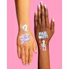 xo, Fetti Last Disco Temporary Tattoos - 48 Foil Styles | Bachelorette Party Decoration, Bridesmaid Favor Bride to Be Gift + Bridal Shower Supplies