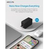 65W USB C Charger Block, ARZOPA GaN Fast Charger USB C Wall Charger PPS 3-Port Foldable Plug for MacBook Pro/Air, iPad Pro, iPhone 15/Pro, Galaxy S24 Ultra, Dell XPS 13, Pixel, Monitor