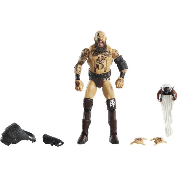 WWE Erik Elite Series #80 Deluxe Action Figure with Realistic Facial Detailing, Iconic Ring Gear & Accessories