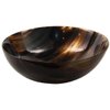 Parker Genuine Ox Horn Palm Lathering Shave Bowl