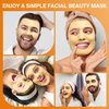 ulluxe Turmeric Vitamin C Clay Mask, Brightening Hydrating Face Mask, Clay Face Mask Deep Cleansing Pores, Improves Dark Spots, Acne, Skin Care Facial Mask Tightens Skin, Evens Skin Tone, 5.29 oz
