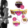 247 Viz Running Hydration Belt - Running Fanny Pack with Water Bottle Holder-Adjustable Running Belt with Water Bottle Holder And Pouch - Water Bottles and Runners Reflective Gear for High Visibility