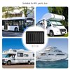 Air Vent Cover 8.4 x 5.9 Inch Black Plastic Air Return Grill Ceiling Ventilation Cover HVAC Vent Cover for RV Bus Trailer Yacht Bus