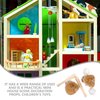 Toyvian 2 Sets of Miniature Baseball Bat Glove and Ball Baseball Cake Decorations for Doll House Accessories Party Favors
