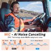 EKSA Noise Cancelling Trucker Bluetooth Headset with Microphone Wireless AI-Powered ENC Headphones, 99ft Long Range, 30H of Talk Time, All-Day Comfort On Ear Headsets Mute Button