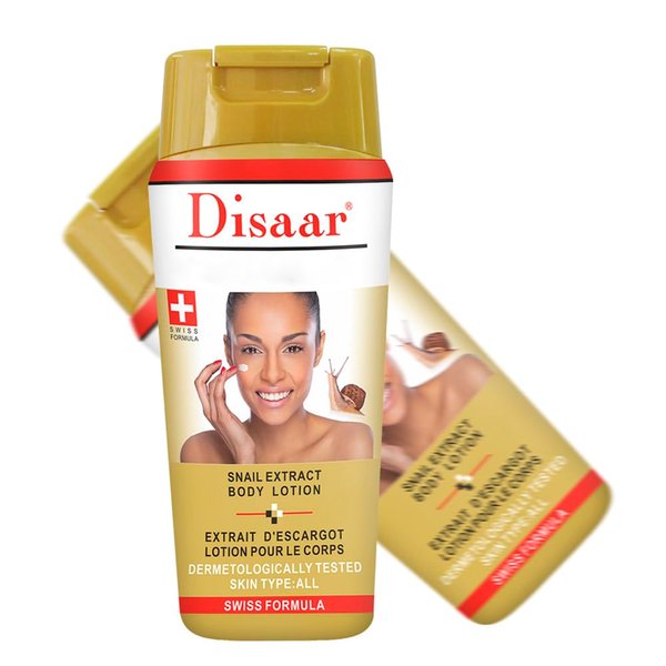 DISAAR Moisturizing Cream Face Body Legs Knees Private Swiss Formula Essence 250ml (SNAIL EXTRACT)