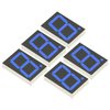 5 PCS 1.8 inch 1 Digit Blue Led Display Digital Tube 7 Segment Common Cathode