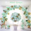 Pastel Mint Balloons 10 inch 100pcs Mint Green Latex Balloons for Party Birthday Wedding Anniversary or any Party Decorations-pastel Mint