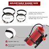 KANGIKX Car Fire Extinguisher Mount Bracket, UTV Aluminum Quick Release Fire Extinguisher Mount Holder Compatible with Jeep Truck Polaris Ranger Cam-Am X3