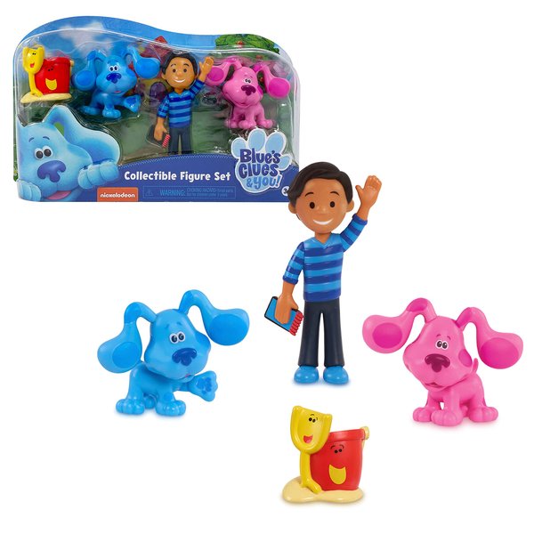 Blue's Clues & You! Collectible Figure Set, Kids Toys for Ages 3 Up by Just Play