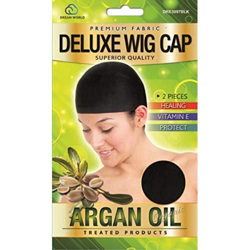Dream Argan Oil Wig Cap 2Pcs (Pack of 6)
