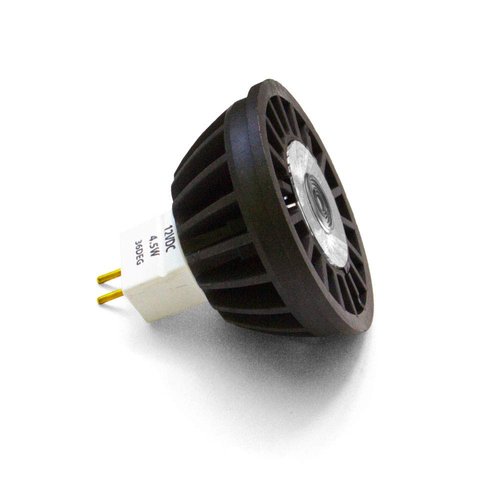 4.5W LED MR16 Light Bulb, Count Single 12V Color Temperature 3000K LED Bulb