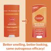 Lume Whole Body Deodorant - Smooth Solid Stick - 72 Hour Odor Control - Aluminum Free, Baking Soda Free and Skin Safe - 2.6 Ounce (Pack of 2) (Clean Tangerine)