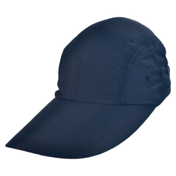 Torrey Hats UPF 50+ Long Bill Adjustable Baseball Cap (Navy Blue)