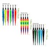 YUBONUS Cat Worm Toy Refills Cat Wand Toys Replacement, Cat Teaser Toy, Cat Wand Toy Worm Refill for Cat Wand (16Pcs Worm Refills)