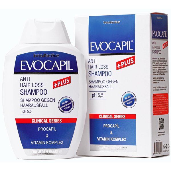Evocapil Plus Anti-Hair Loss Shampoo with Procapil and Vitamins 300 ml
