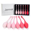 Jannsk Kegel Women's Fitness Ball, Recommended by Doctors for Pelvic Floor strengthening and Tightening Exercises, Basic and Advanced Kegel Fitness Products