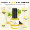 LOUINSTIC Gel Nail Polish Remover with Cuticle Oil for Nails, Gel Remover Quick Remove Gel Nail Polish within 3-5 mins, Nail Polish Gel Remover removedor de esmalte gel