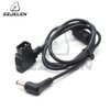 SZJELEN Right Angle DC Power Cable,D-Tap to 12V DC5.5X2.5mm Right Angle Power Cable for KiPRO LCD Monitor DSLR Rig Power V-Mount Battery (DC Straight Cable)
