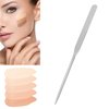 Stainless Steel Makeup Spatula, Liquid Foundation Spatula Stainless Steel Ergonomic Nail Art Stirring Tool Makeup Artist Makeup Tool
