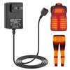 5V2A USB Wall Charger Wire Plug for Heated Vests Jackets Hoodies USB Connection Cables Charger with Male USB Plug Power Supplies for Heated Clothing for Home Office Maintains Lasting Warmth(6.56ft)