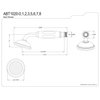 Kingston Brass ABT1020-1 Vintage Hand Shower Head, Polished Chrome