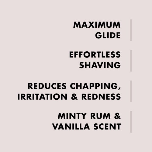 Hanz de Fuko Invisible Shave Cream – Premium Shaving Cream for Sensitive Skin – Hypoallergenic – Sulfate and Paraben Free, 8 oz.