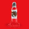 World Famous Red Tattoo Ink , Vegan and Professional Ink, Made in USA, Poison Dart Red, .5 oz