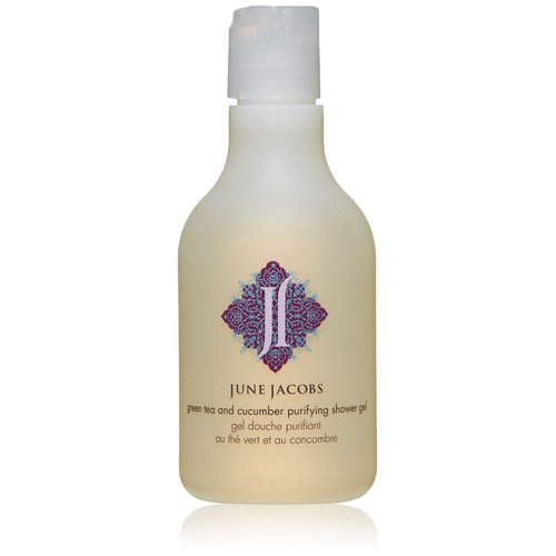June Jacobs Green Tea and Cucumber Shower Gel, 6.7 Fl Oz