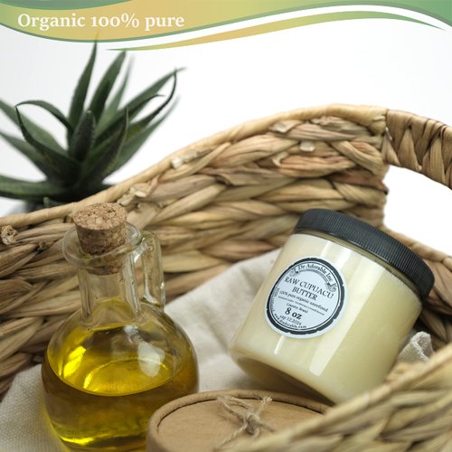 Dr Adorable - 8 oz - Cupuacu Butter - Exotic Unrefined Pure Natural Organic Cold Pressed