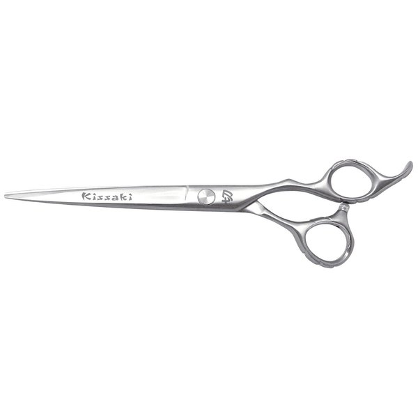 Kissaki Hair Scissors 7.0 inches Futasuji Satin Finished Hair Cutting Shears Hairdressing Scissors