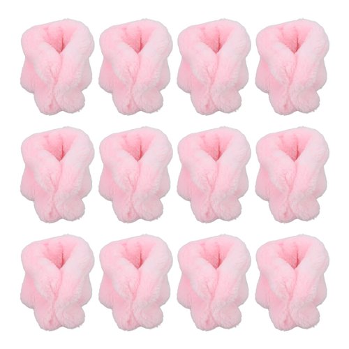Hair Rollers For Long Hair Curlers, 12pcs Heatless Coral Fleece Hair Rollers Hair Curlers DIY Curl Hair Styling Tools for Women, Pink