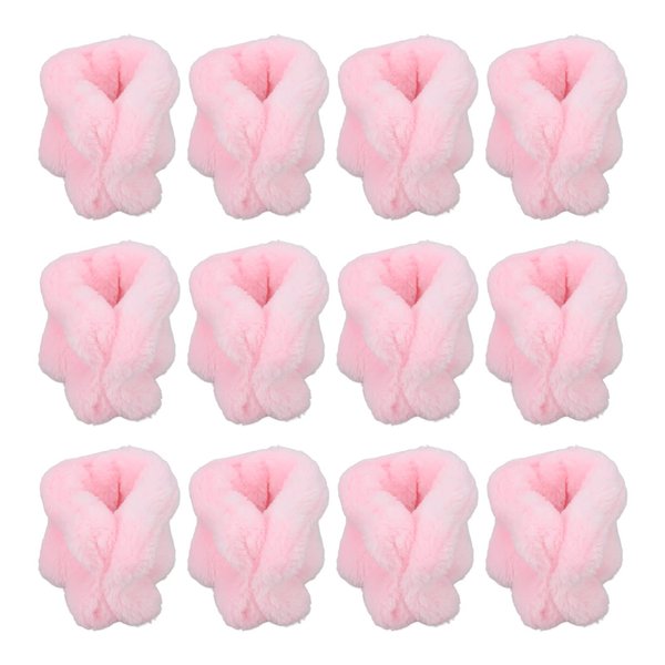 Hair Rollers For Long Hair Curlers, 12pcs Heatless Coral Fleece Hair Rollers Hair Curlers DIY Curl Hair Styling Tools for Women, Pink