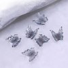 3D Butterfly Nail Charms - 100Pcs Colorful Resin Butterfly Nail Art Charms, Clear Butterfly Nail Art Supplies for Nails Jewelry Making DIY (Resin Butterfly)
