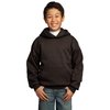 Port & Company Youth Fleece Pullover Hooded Sweatshirt Dark Chocolate Brown