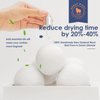 Wool Dryer Balls Handmade 3 Pack XL,Organic Laundry Dryer Balls,100% New Zealand Wool Natural Fabric Softener,Reusable 1000 Loads,Wrinkles Free, Shorten Drying Time,Baby Safe (3 Pack,White)