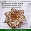 Wood Trick Mystery Flower Für Elise Wooden Music Box Kit - Keepsake & Jewelry Box - 3D Wooden Puzzle for Adults and Kids to Build - DIY