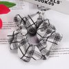 Scrunchies for Hair Plaid Elastic Hair Ties Ponytail Holder Hair Bands for Women Accessories Bandana Scrunchies