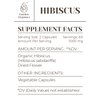 Garden Organics Hibiscus 120 Capsules | High-Potency Capsules, Herbal Dietary Supplements | Made with Vegetable Capsules and Hibiscus (Hibiscus Sabdariffa) Dried Flower (120 Capsules)
