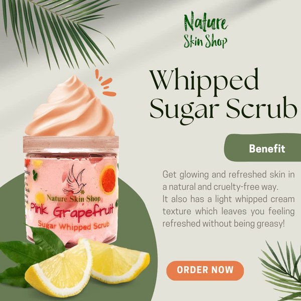 Sugar Scrub Soap Whipped Cream (Grapefruit)