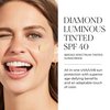 Natura Bissé Diamond Luminous Tinted SPF 40 | Broad Spectrum Tinted Sunscreen | Protects, Brightens & Corrects | Adapts to most skin tones, 1 Oz