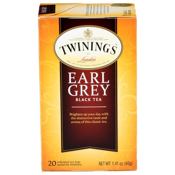 Twinings Earl Grey Tea, Tea Bags, 20 ct