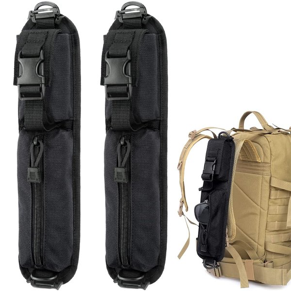 WYNEX Tactical Molle Accessory Pouch, Backpack Shoulder Strap Bag Shoulder Tape Additional Bag Multifunctional Hunting Tools Pouch