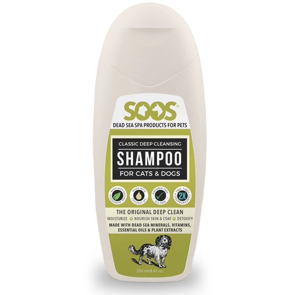 Soos Pets Dead Sea Classic Deep Cleansing Shampoo (250mL)