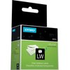 Dymo 30254 LW Address Labels, 1-1/8 x 3-1/2, Clear, 130 Labels/Roll, 1 Roll/BX