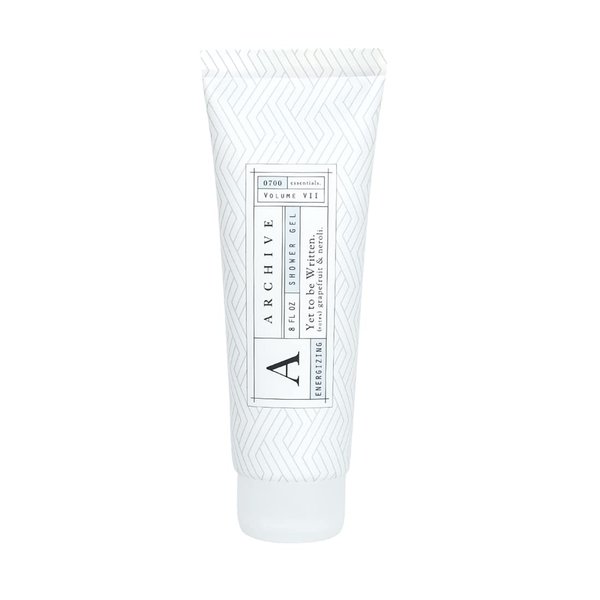 Archive Yet To Be Written Shower Gel All Natural Moisturizing Body Wash for Men & Women Lightly Scented 8 Fl oz